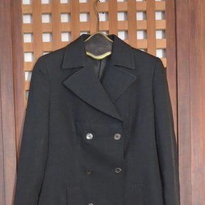 Gucci Double-Breasted Indigo Blazer Size 42 Euro 4 US S. All Authentic Markings.